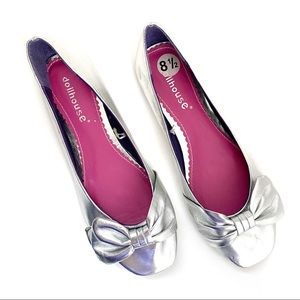 Silver Dollhouse Flats